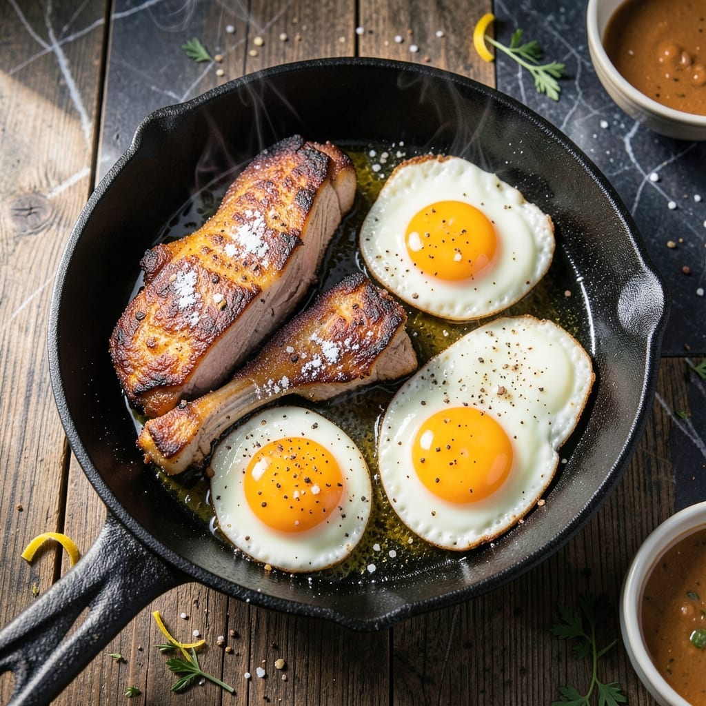 Fried Pork Chops Recipe With Egg: Golden Crust With Juicy Interiors