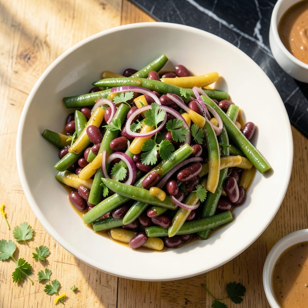Three Bean Salad Recipe America's Test Kitchen: Bright Veggies With Tangy Dressing