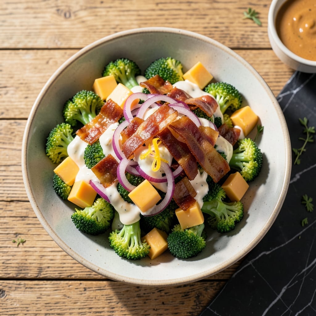 Broccoli Salad Recipe Pioneer Woman: Crunchy Veggies in Creamy Dressing