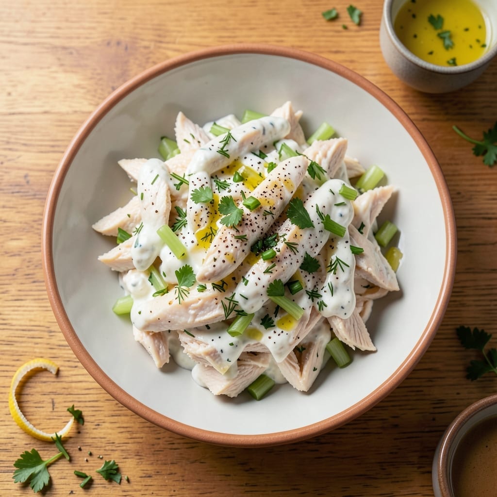 Chicken Salad Recipe Using Yogurt: Tangy Lightness With Garden Herbs