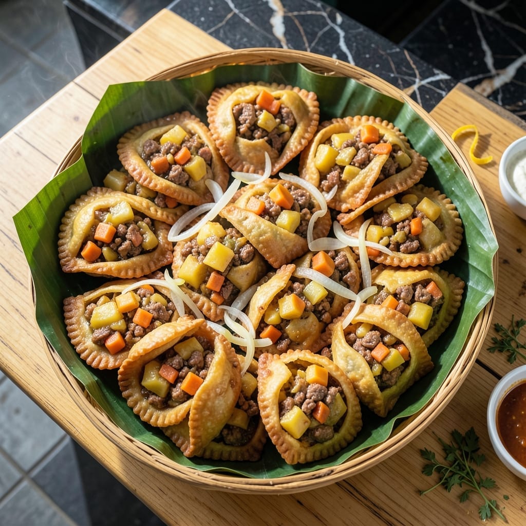 Filipino Empanada Recipe Fried: Crispy Shell With Savory Meat Filling Filipino Empanada Recipe Fried: Crispy Shell With Savory Meat Filling