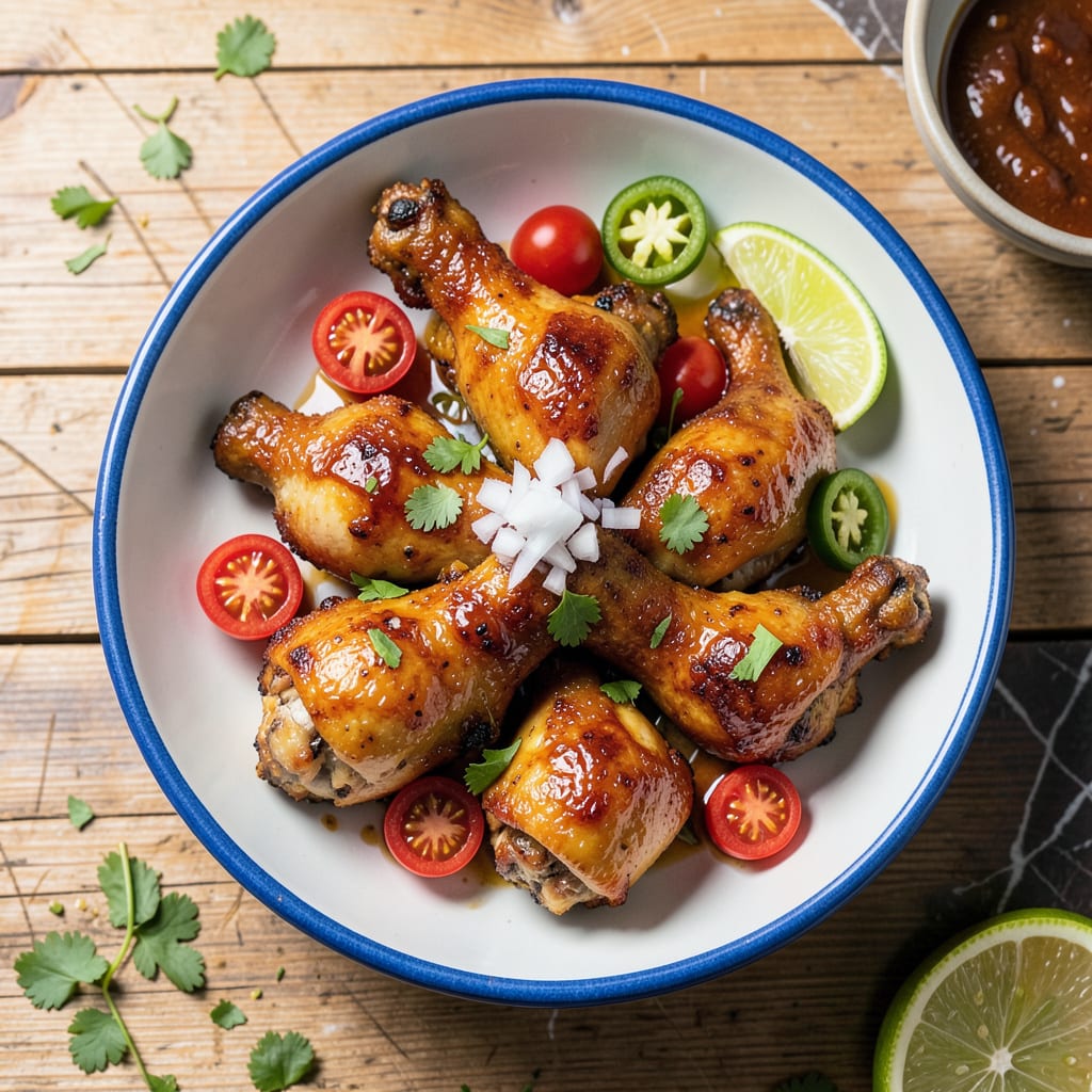 Air Fryer BBQ Chicken Recipe: Crispy Skin and Sticky Glaze in 25 Minutes detailed visual guide