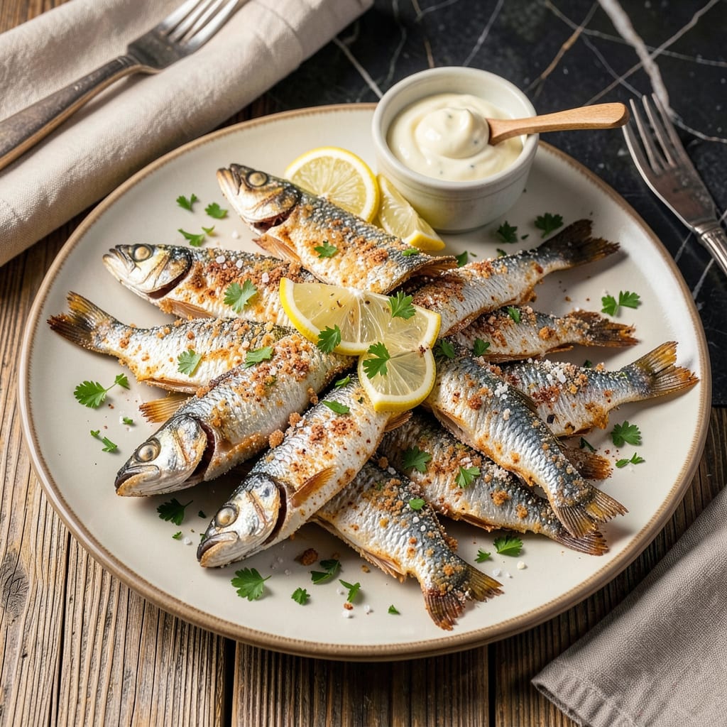 Visual representation of Air Fryer Smelt Recipe: Crispy Golden Bites in Under 10 Minutes