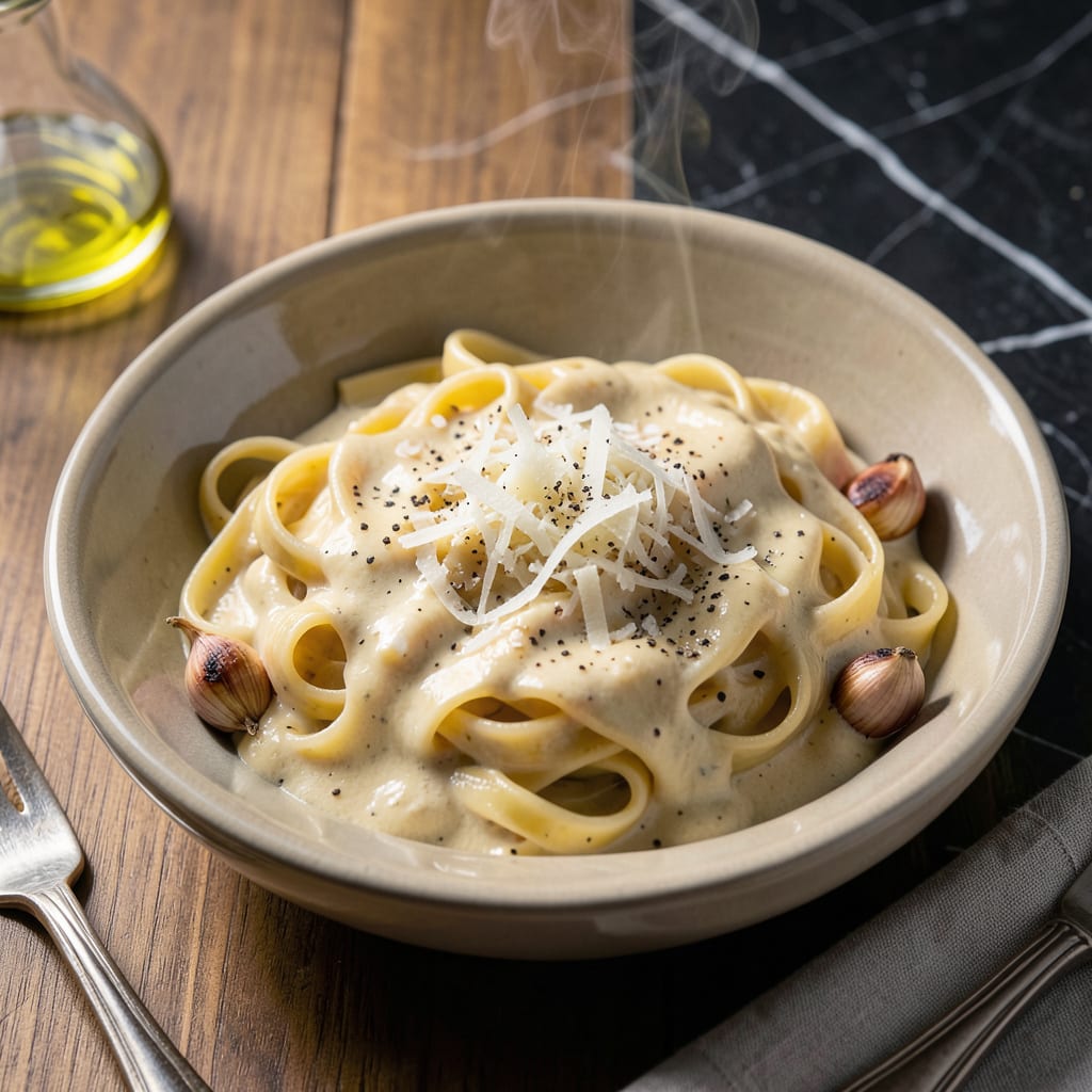 alfredo sauce recipe homemade illustration with key details