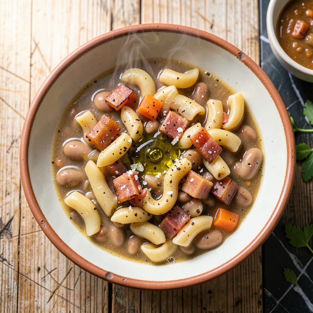 America’s Test Kitchen Pasta Fagioli Recipe: Rustic Italian Comfort With Borlotti Beans detailed visual guide