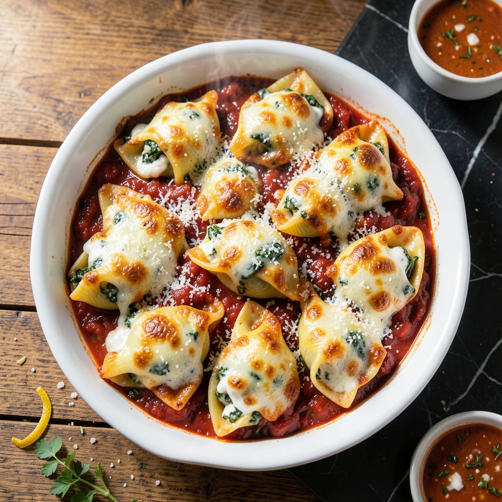 american beauty stuffed shells recipe detailed visual guide