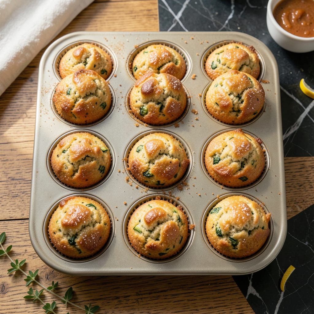 Arby's Zucchini Muffin Recipe: Moist Spiced Bites with Walnut Crunch detailed visual guide
