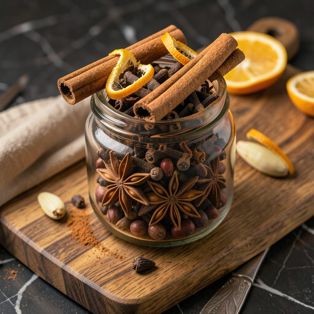 Aspen Mulling Spices Copycat Recipe: Warm Holiday Aroma in Every Sip example with annotations