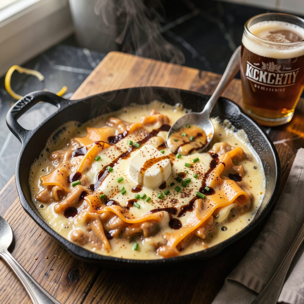 Authentic Beer Cheese Recipe: Pub Style Creaminess With Sharp Cheddar Depth example with annotations