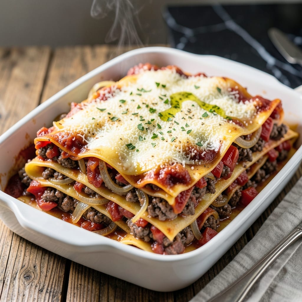 Lasagna Recipe Without Ricotta or Cottage Cheese: Cheesy Layers Using Bechamel