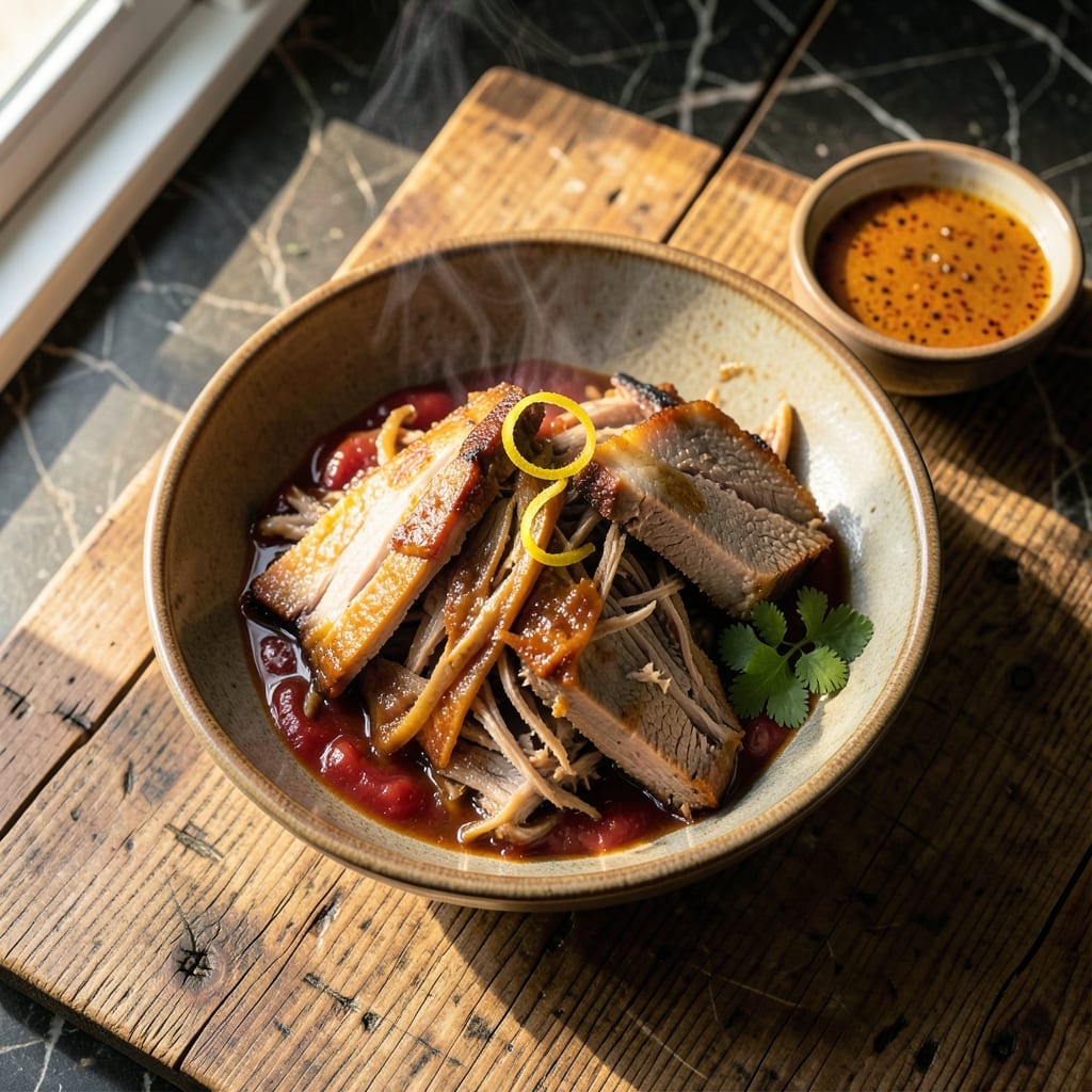 North Carolina Pulled Pork Recipe Slow Cooker: Vinegar-Based Tang With Hints of Smoke North Carolina Pulled Pork Recipe Slow Cooker: Vinegar-Based Tang With Hints of Smoke