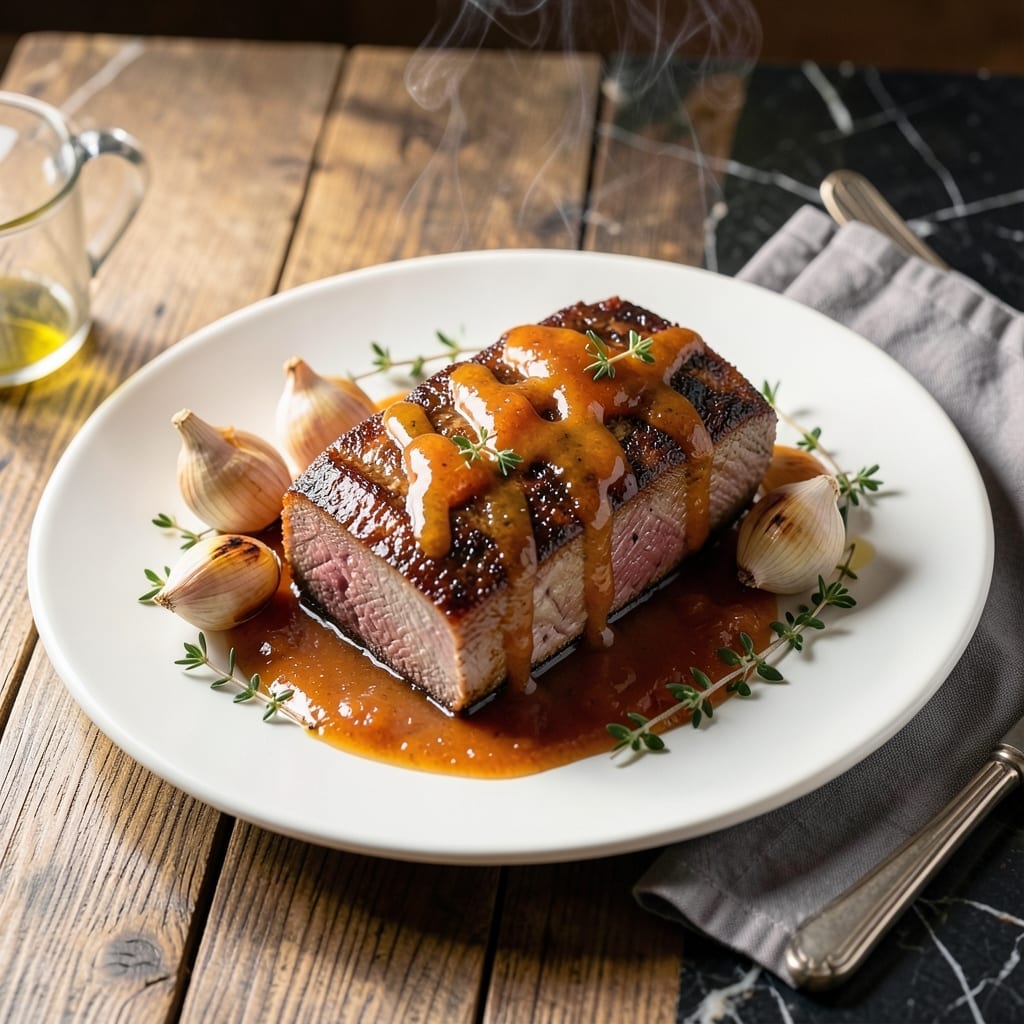 Pork Tenderloin Recipe With Apricot Preserves: Sweet Glazed Elegance in 30 Minutes