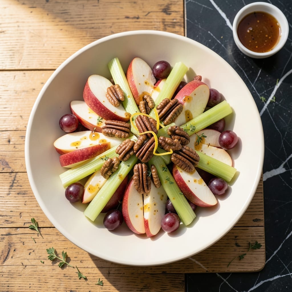 Waldorf Salad Recipe No Mayo: Light and Crisp Apple Walnut Crunch