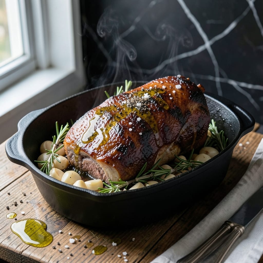 Moose Roast Recipe Dutch Oven: Wild Game Richness With Herb-Infused Depth