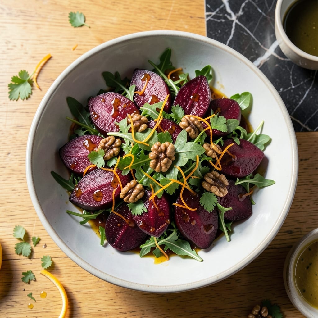 Beet Salad Recipe Vegan: Earthy Sweetness With Citrus Zing