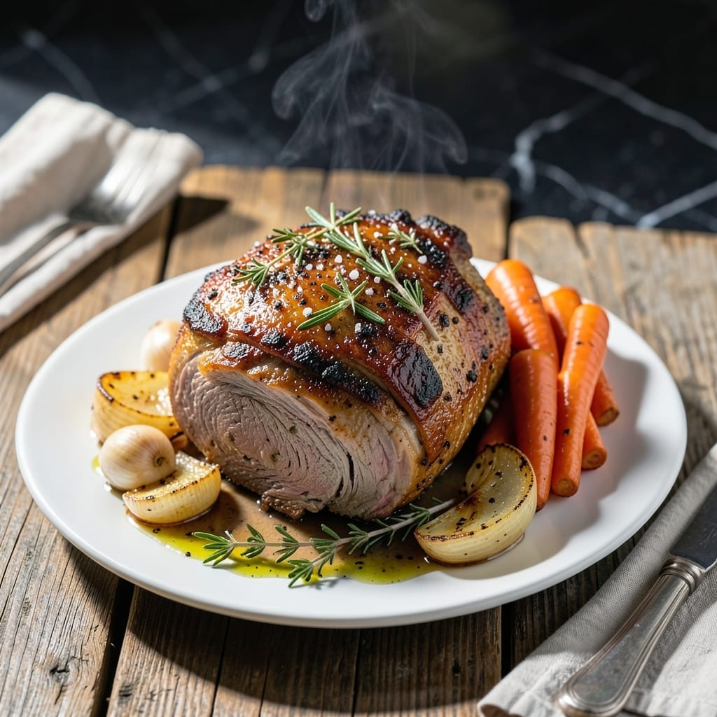 Lamb Leg Boneless Roast Recipe Crock Pot: Slow-Cooked Herb-Infused Elegance