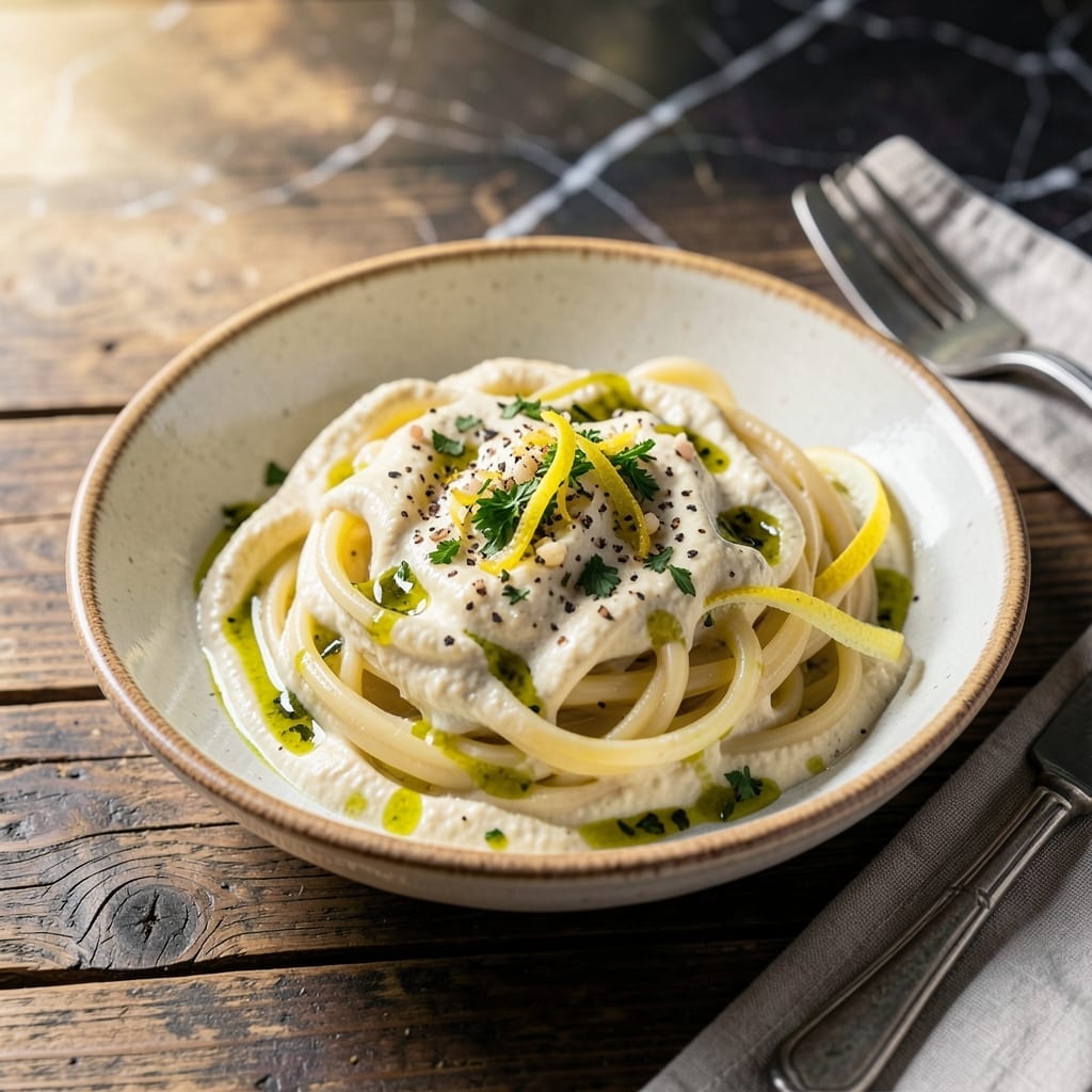 Lemony Hummus Pasta Recipe NYT: Bright Mediterranean Fusion in One Pot Lemony Hummus Pasta Recipe NYT: Bright Mediterranean Fusion in One Pot