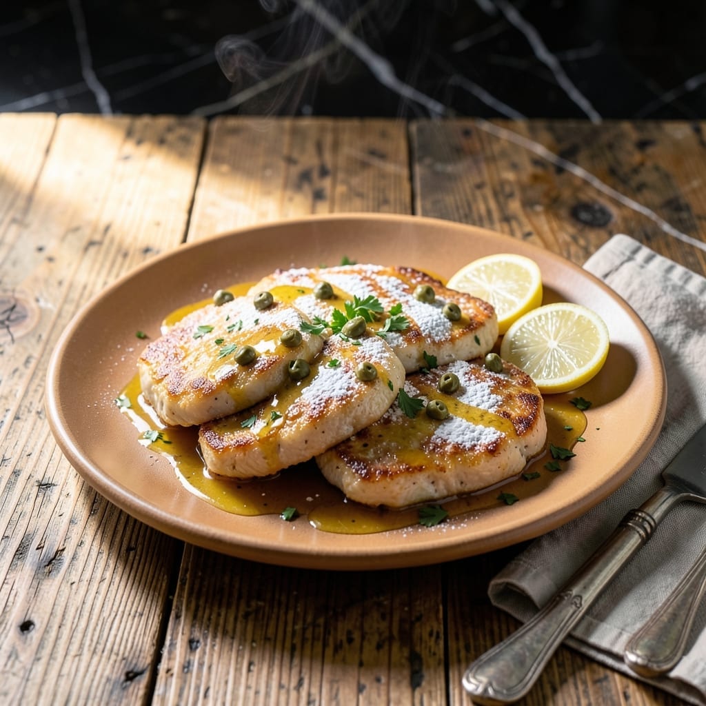 Veal Piccata Recipe Barefoot Contessa: Bright Lemon-Caper Sauce Over Tender Cutlets