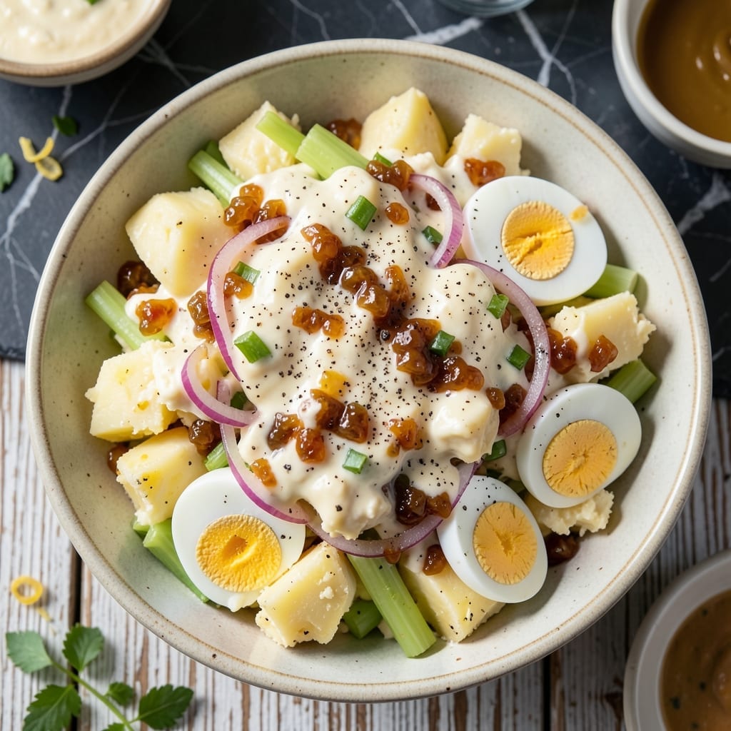 Potato Salad Recipe With Sweet Pickle Relish: Tangy Creamy Picnic Classic