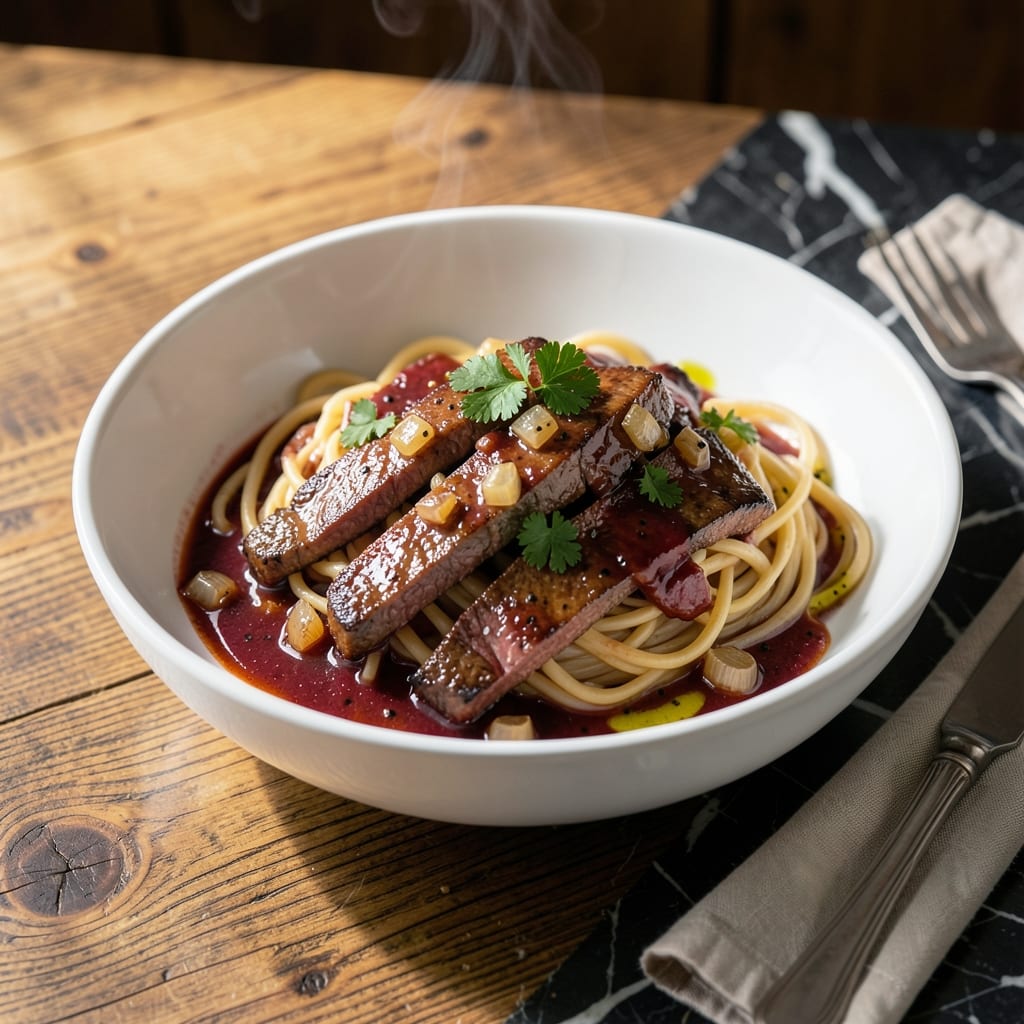 Beef Stroganoff Recipe Red Wine: Rich Mushroom Sauce With Tender Beef