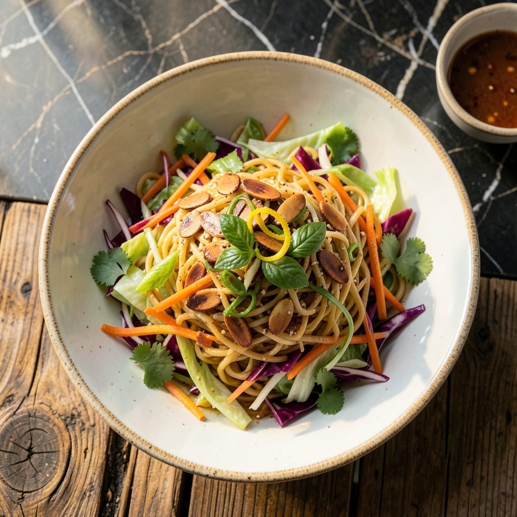 Oriental Salad Recipe With Ramen Noodles: Crunchy Asian-Inspired Bowl