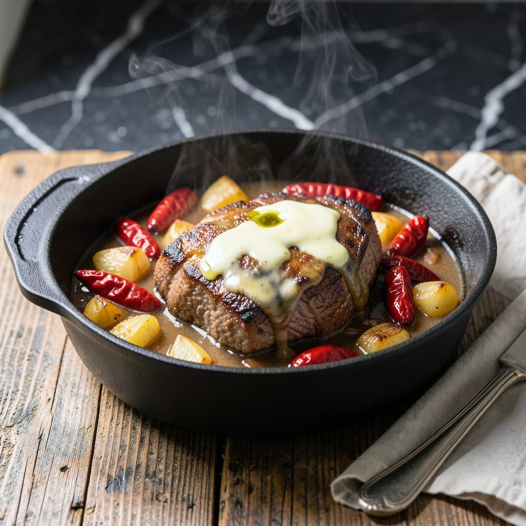 Mississippi Pot Roast Recipe Card: Slow-Cooked Pepperoncini Perfection