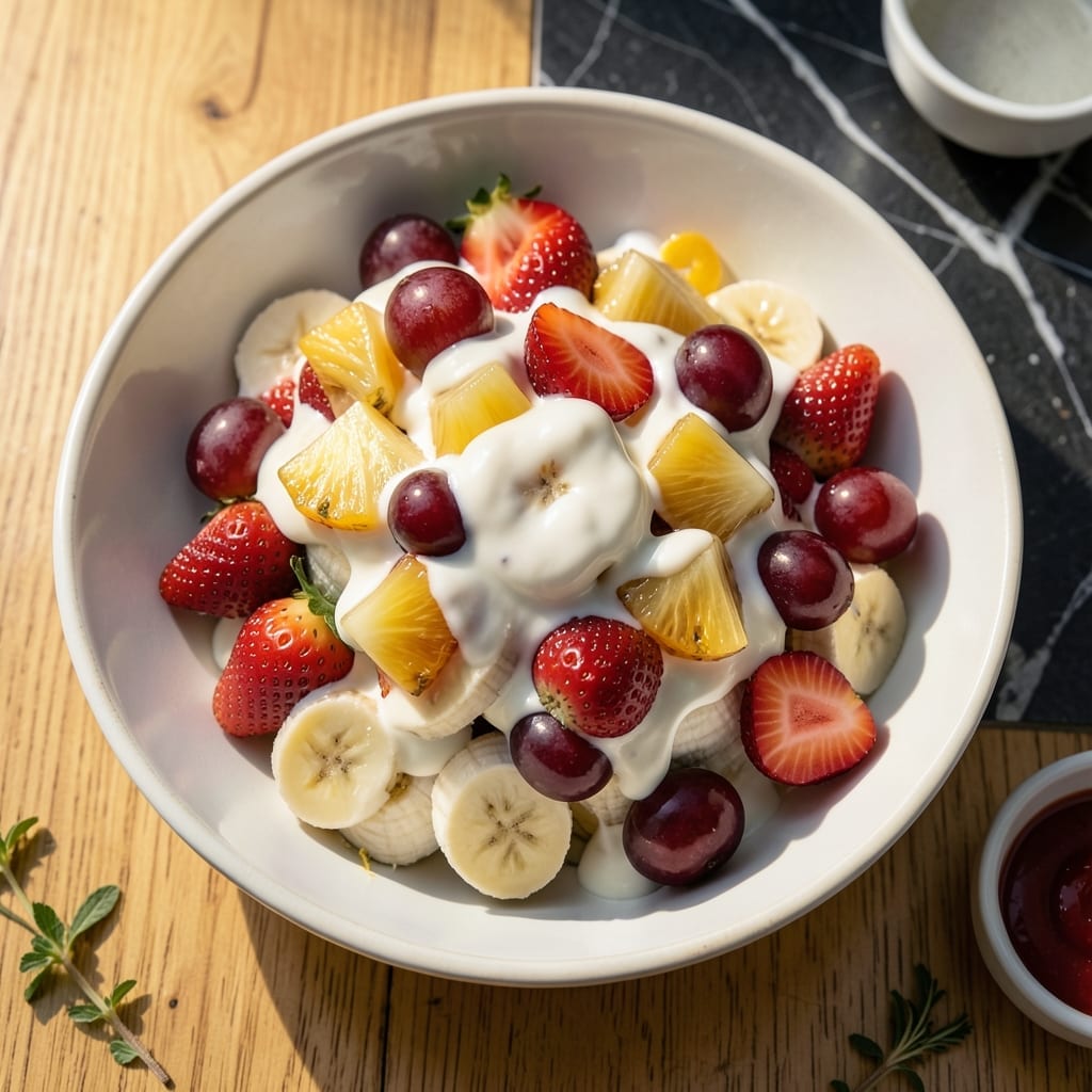 Fruit Salad Recipe With Mayonnaise: Retro Creamy Twist on a Classic