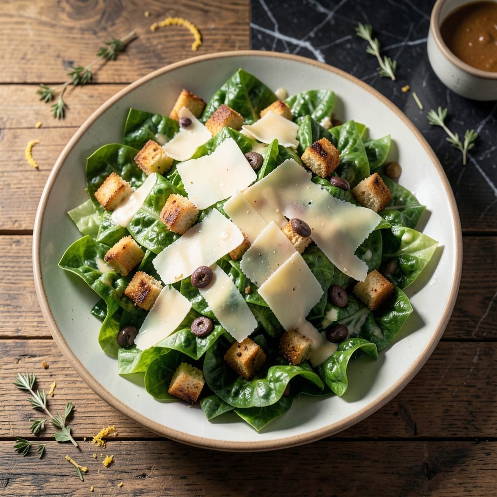 Caesar Salad Recipe for 50: Crowd-Pleasing Feast With Parmesan Crunch