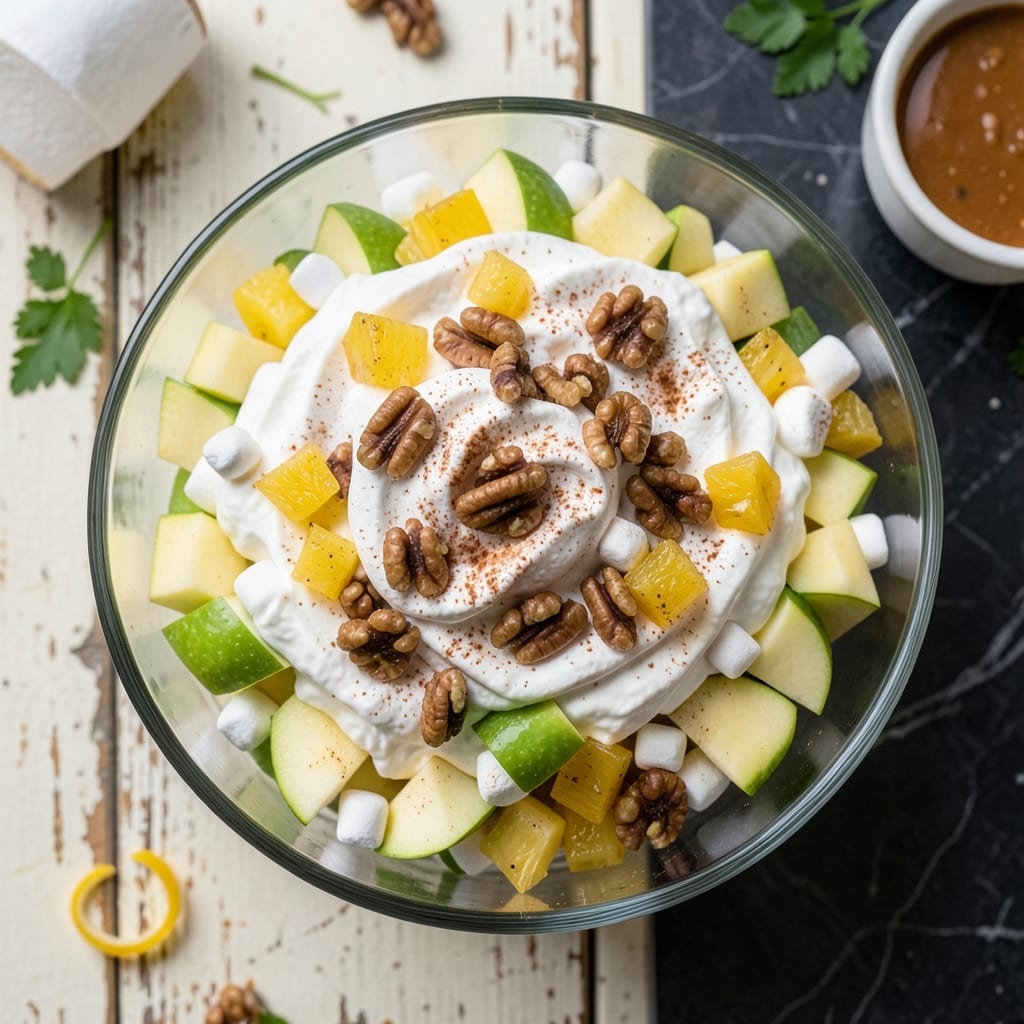 Apple Salad Recipe With Cool Whip: Light and Fluffy Picnic Favorite Apple Salad Recipe With Cool Whip: Light and Fluffy Picnic Favorite
