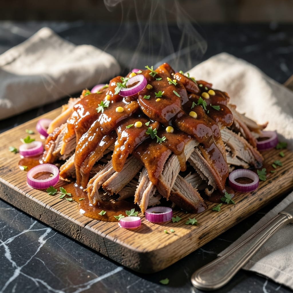 Mop Recipe for Pulled Pork: Tangy Vinegar-Based Basting Sauce
