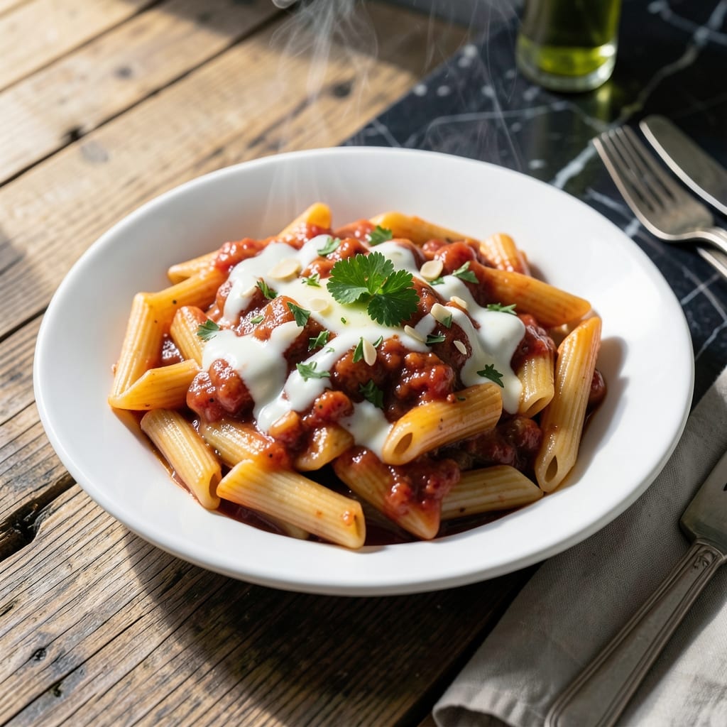 Penne Alla Vodka Recipe With Jar Sauce: Shortcut to Creamy Pasta Bliss