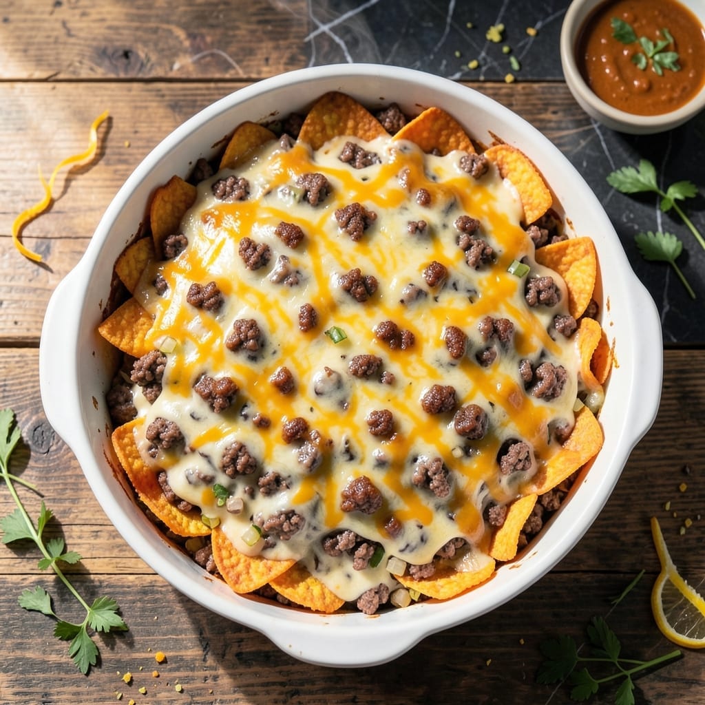 Dorito Casserole Recipe With Cream Of Mushroom Soup: Cheesy Layers With A Crunch