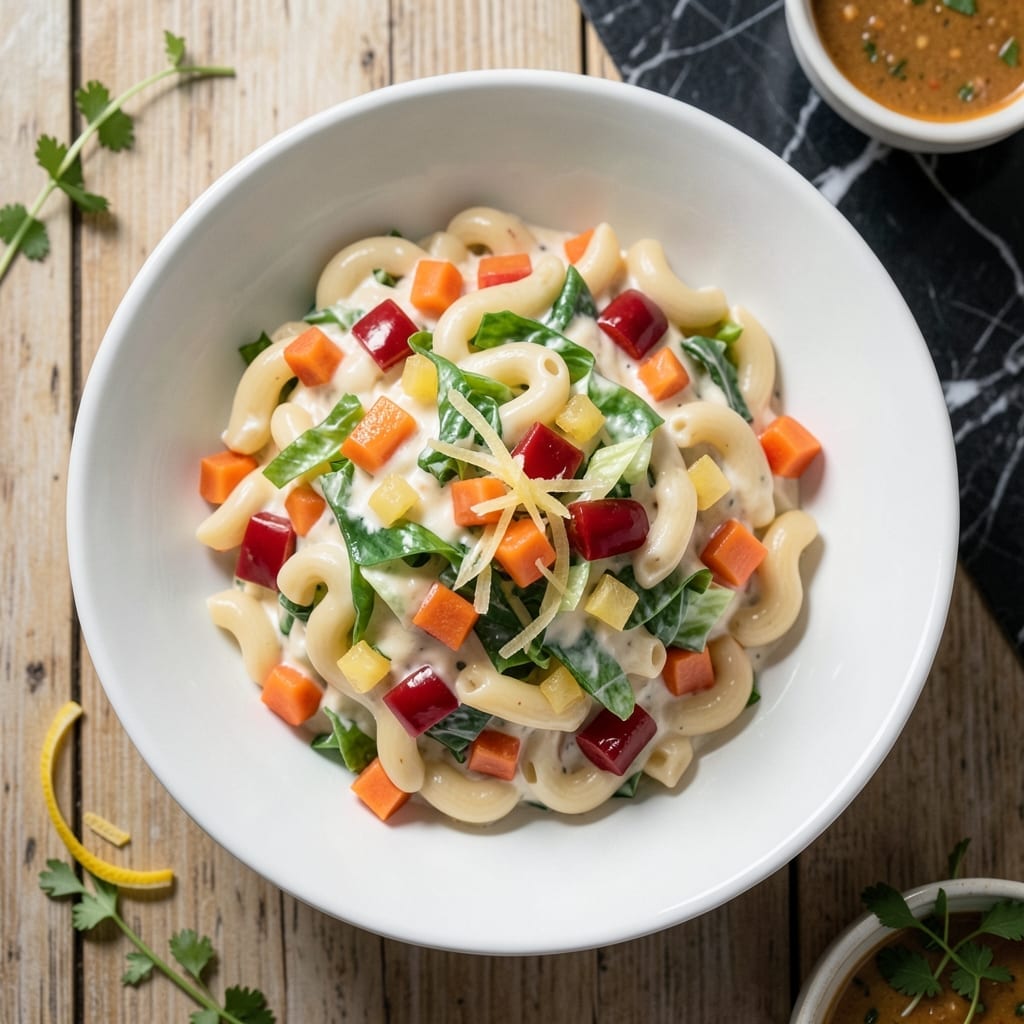 Macaroni Salad Recipe Filipino Style: Bright Vinegar Tang With Crunchy Veggies