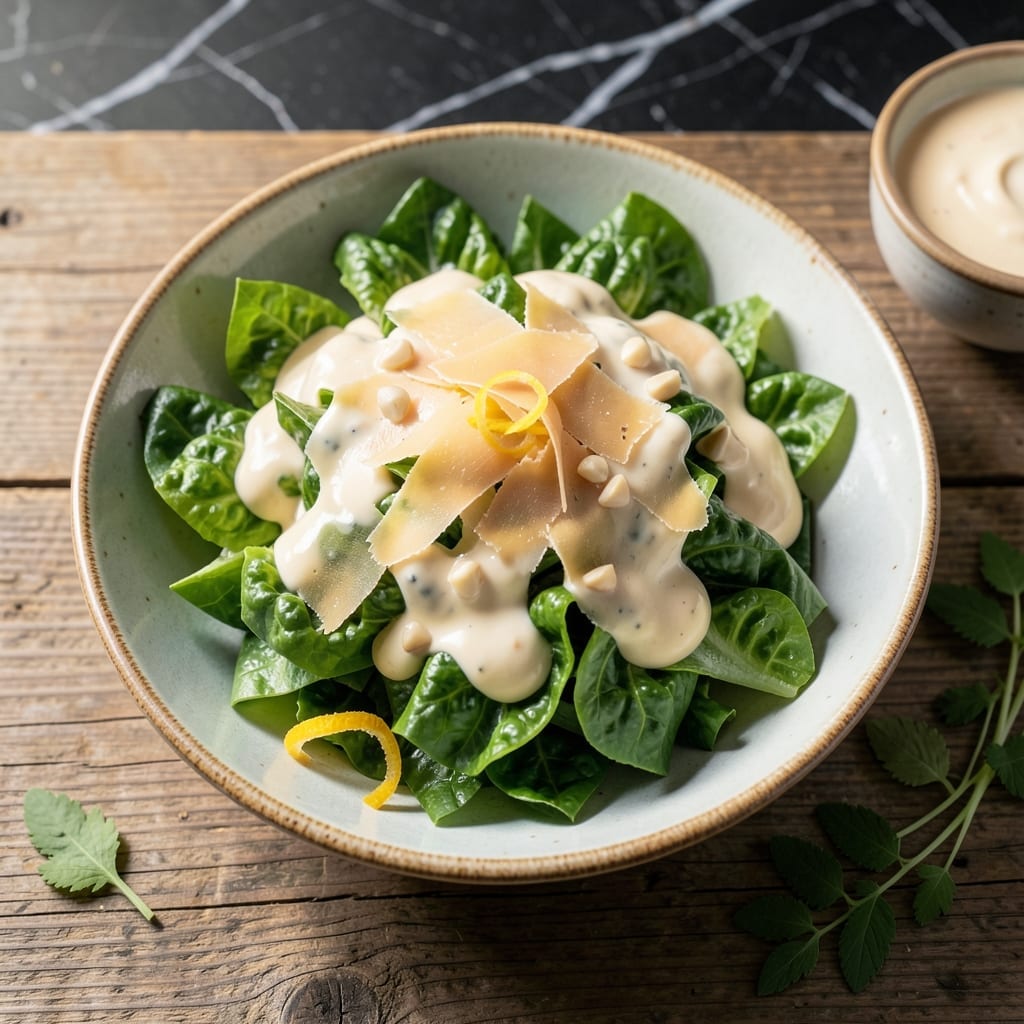 Caesar Salad Recipe With Mayo: Classic Creamy Dressing Alternative