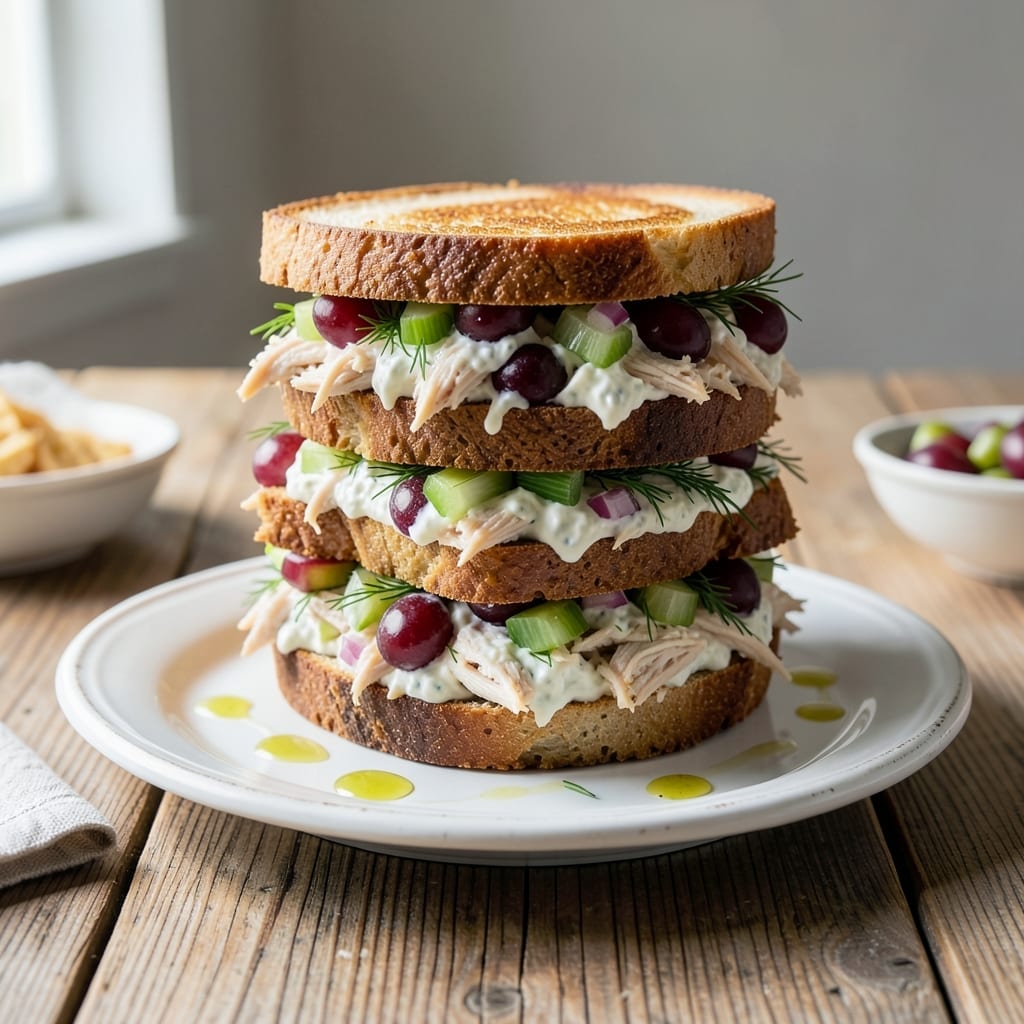 Chicken Salad Sandwich Recipe Greek Yogurt