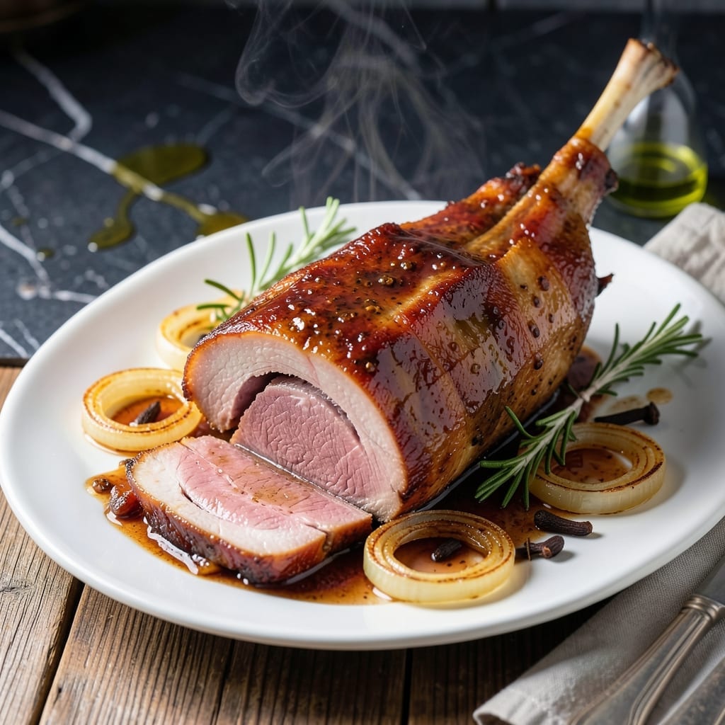 Recipe for Cooking Ham in a Slow Cooker: Honey-Glazed Holiday Centerpiece