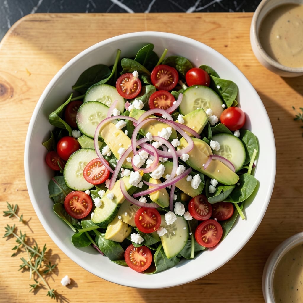 Jennifer Aniston Salad Recipe Printable: Star-Studded Freshness in a Bowl