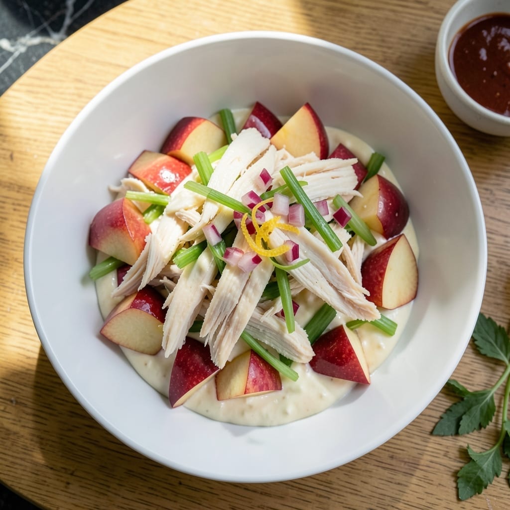 Chicken Apple Salad Recipe With Mayonnaise: Sweet Crunch Meets Creamy Tang