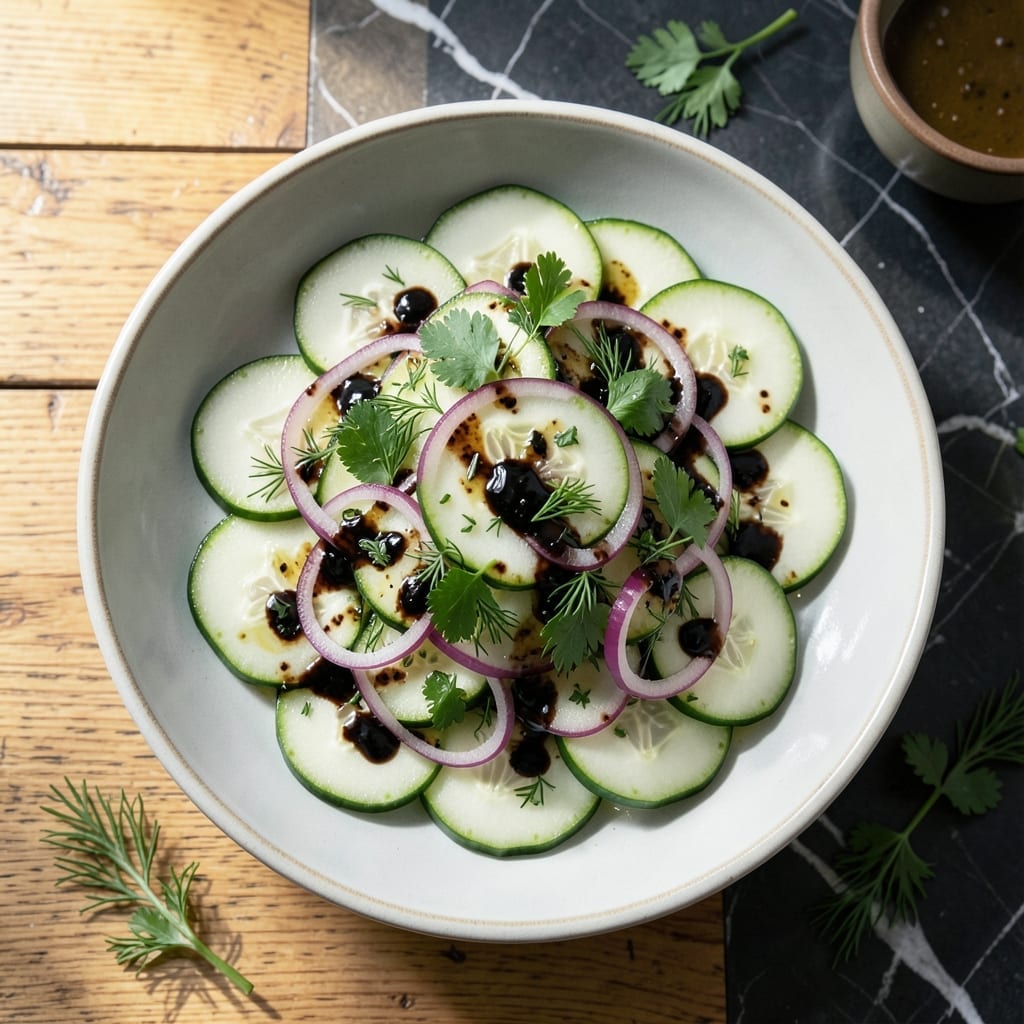 Cucumber Salad Recipe with Balsamic Vinegar: Crisp Garden Freshness with Tangy Depth Cucumber Salad Recipe with Balsamic Vinegar: Crisp Garden Freshness with Tangy Depth