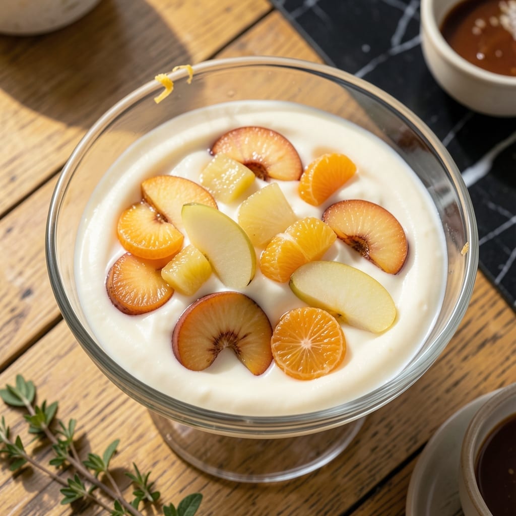 Canned Fruit Salad Recipe Vanilla Pudding