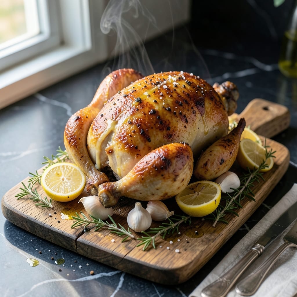 Ina Garten's Lemon Roasted Chicken Recipe: Bright Citrus and Herb-Infused Crispiness