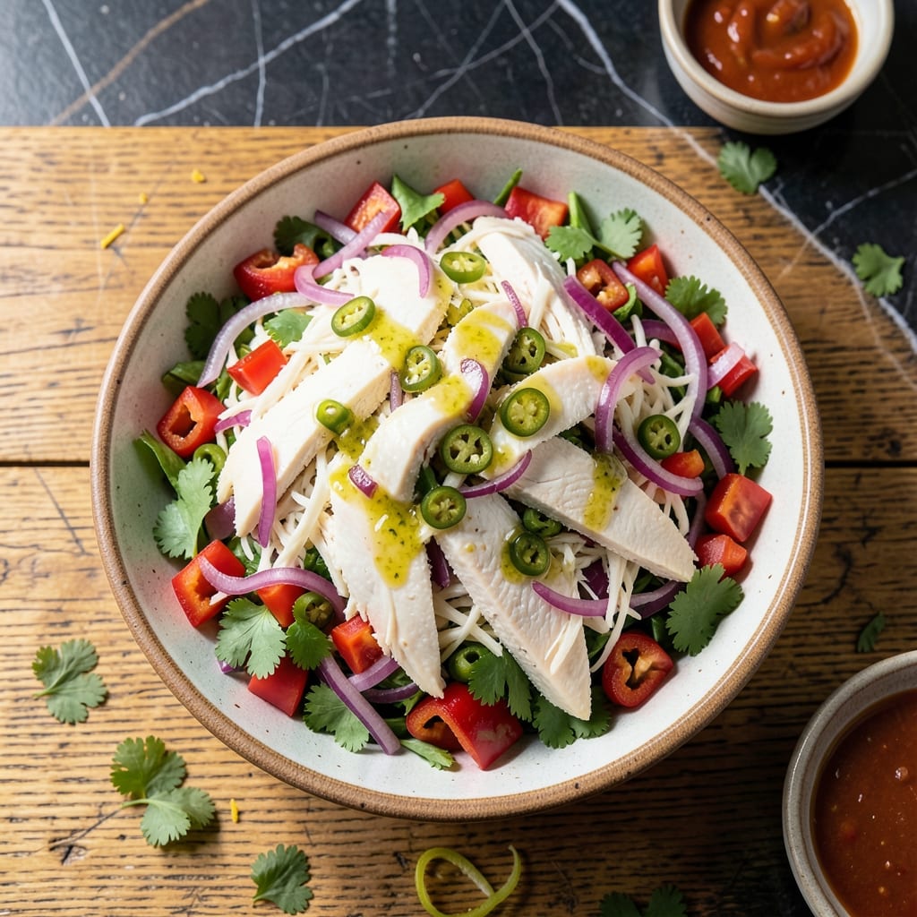 Chicken Salad Recipe Southwestern: Zesty Lime and Cilantro Kick