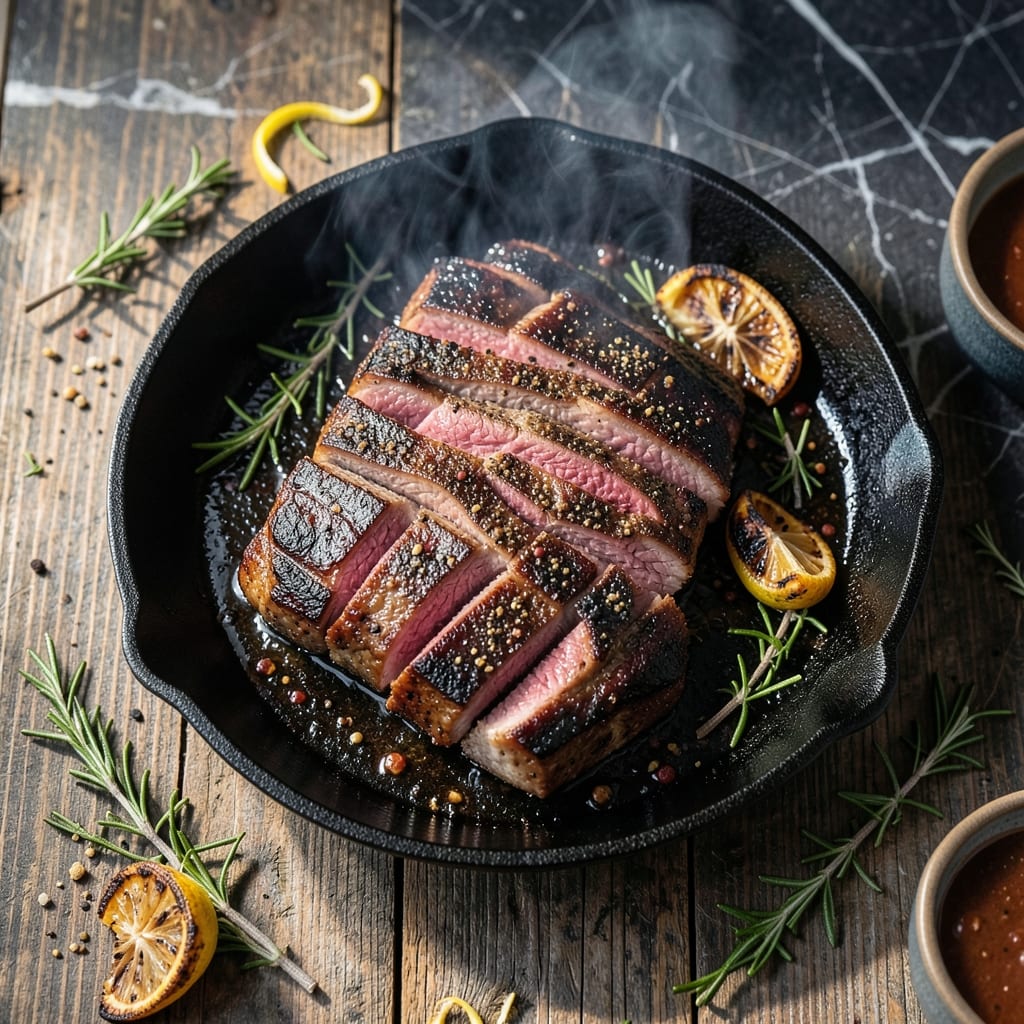 BBQ Tri Tip Recipe Smoker: Oak-Kissed Succulence With Bark Perfection