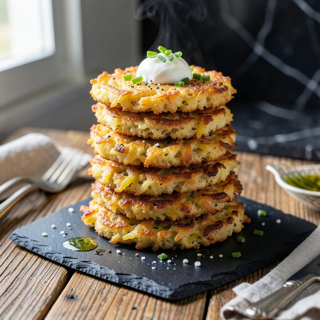 Potato Pancake Recipe Air Fryer: Crispy Golden Bites Without the Mess
