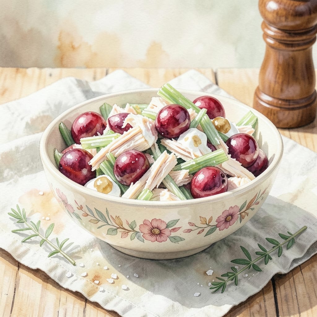 Chicken Salad Recipe Greek Yogurt Grapes: Tangy Crunch With Sweet Bursts