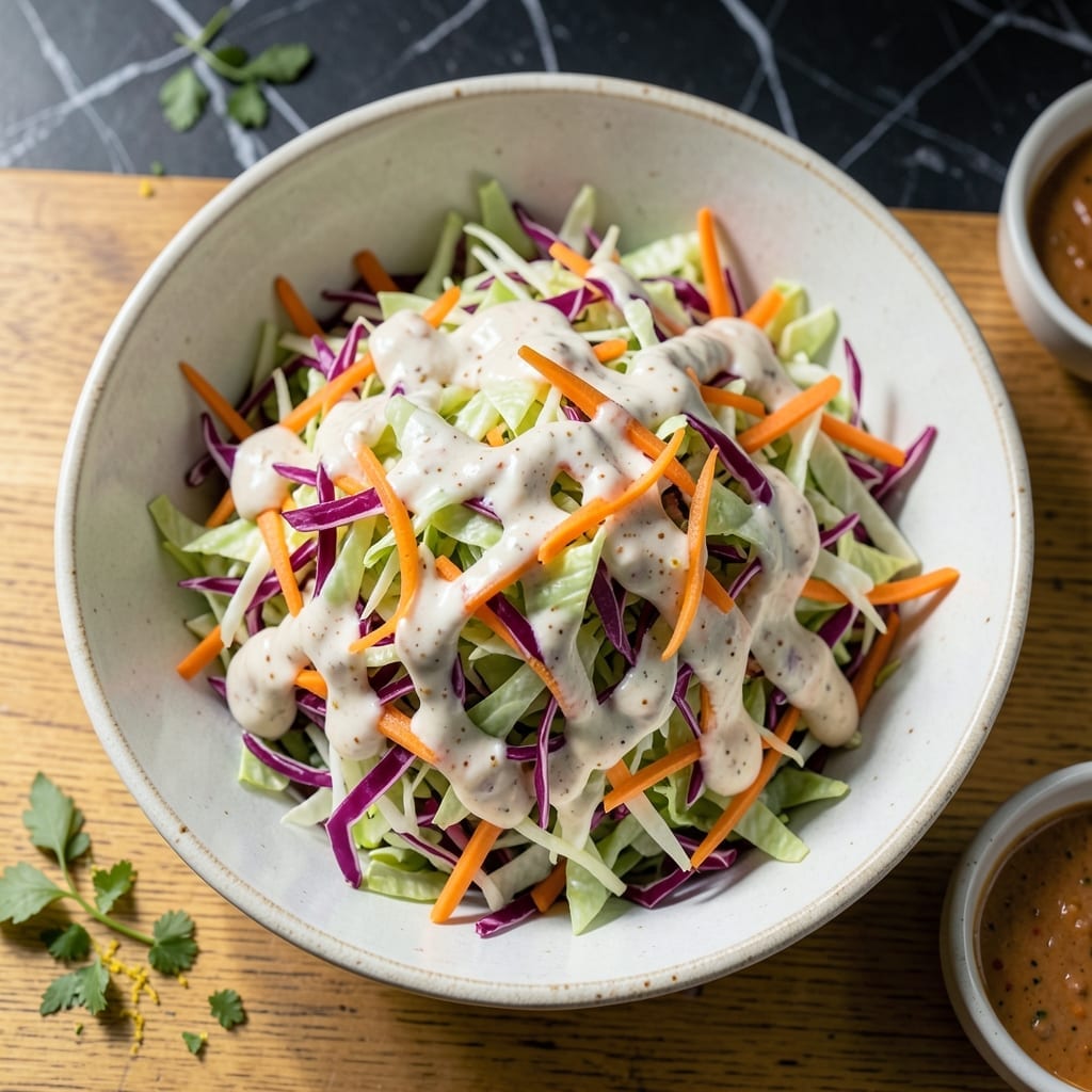 Healthy Coleslaw Recipe for Pulled Pork: Crunchy Tangy Topping Without the Guilt