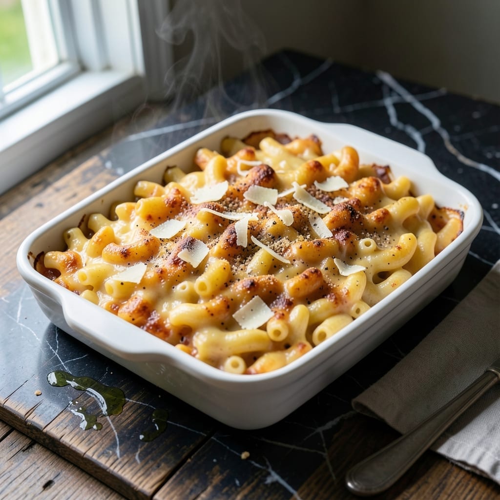 Quick Macaroni and Cheese Recipe Baked: Golden Crust in 30 Minutes