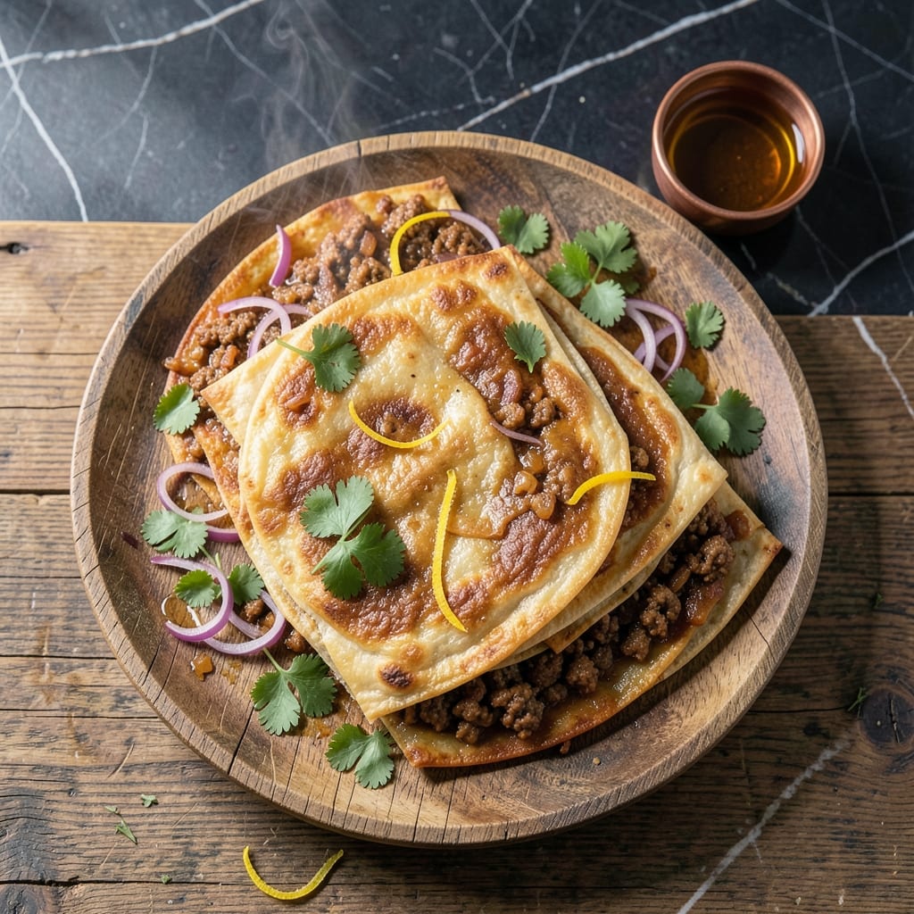 Keema Paratha Recipe by Food Fusion: Spiced Minced Meat in Flaky Layers