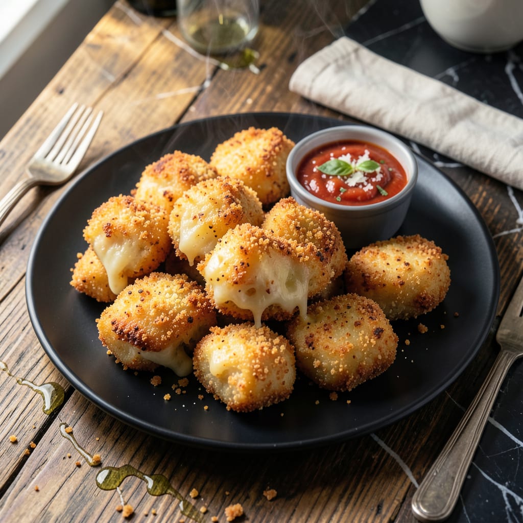 Complete Baked Cheese Curds Recipe: Crispy Shells With Gooey Centers overview image