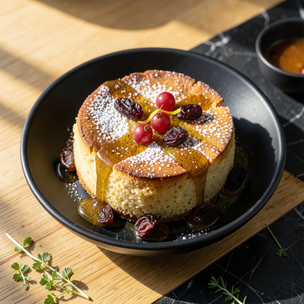Complete barcelona wine bar olive oil cake recipe overview image